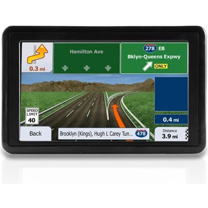 GPS - FDIT - Navigateur 7 pouces - Écran tactile capacitif - Mémoire 8G