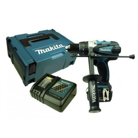 Perceuse Visseuse à Percussion MAKITA DHP458RT1J 18V Li ion 1 x 5.0Ah - vue 2