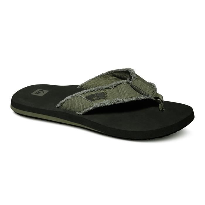 Tongs - Quiksilver - Monkey Abyss - Vert - Homme - Adulte