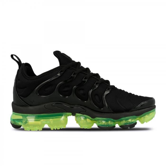 air vapormax noir et vert fluo