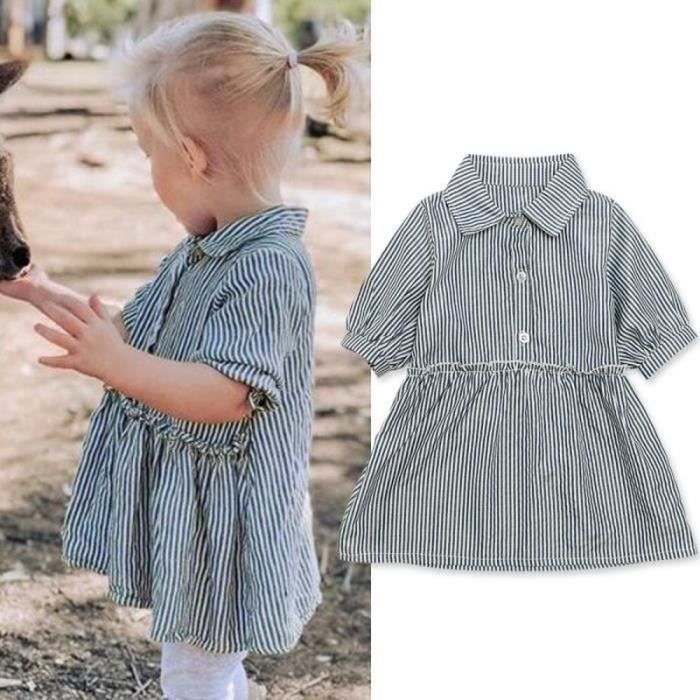 T-shirt en coton à rayures et imprimé Besties - Rose clair