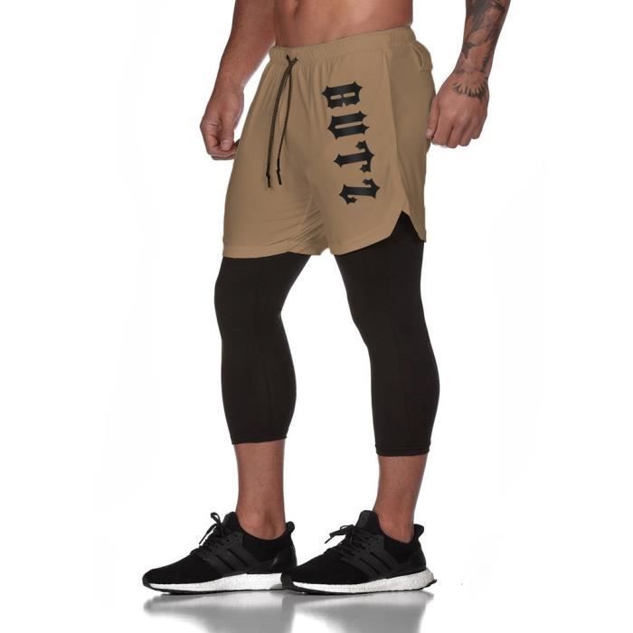 Marine, M Hommes Jogging Sport Pantalon Collants de Compression Leggings Pantalons de Fitness Sportswear S/échage Rapide Fitness Gym Pantalons de Course Patchwork