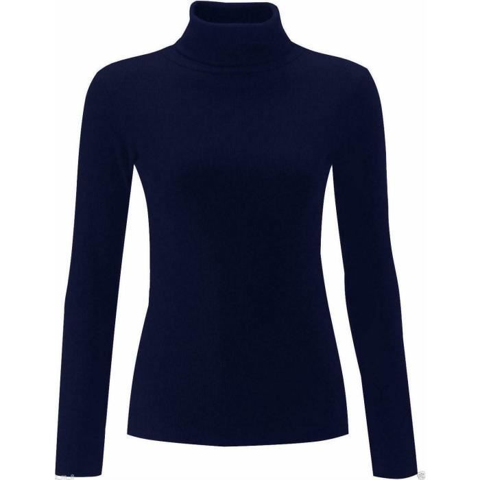 Soldes Sous Pull Bleu Marine Femme En Stock