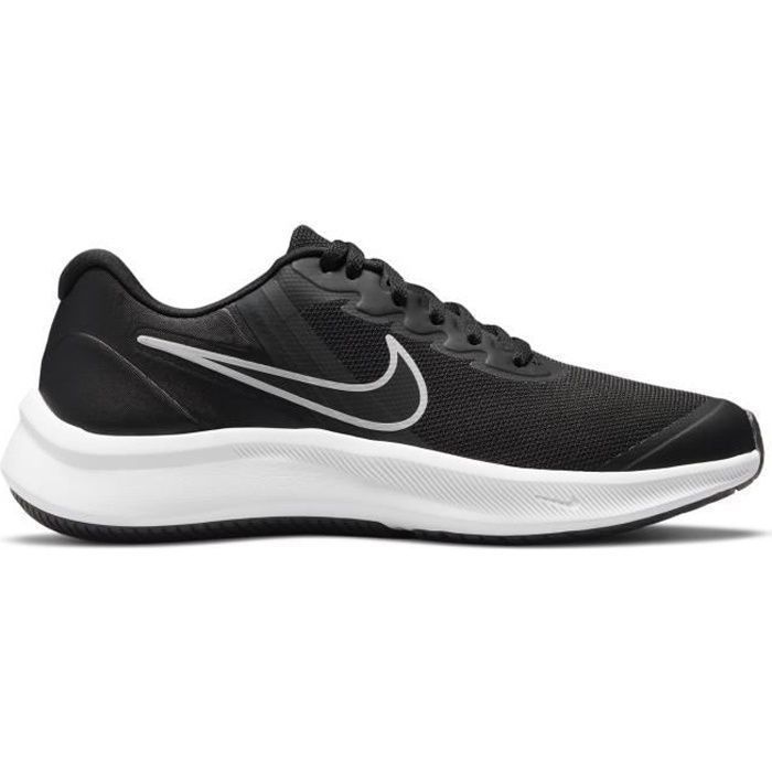 nike star runner 3 da2776-003 noir - chaussure de running pour enfant plus âgé