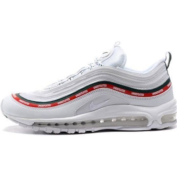 Basket Nike Air Max 97 Blanc Chaussure De Running Homme Blanc ... Basket Nike Air Max 97 Blanc Chaussure De Running Homme Blanc ...