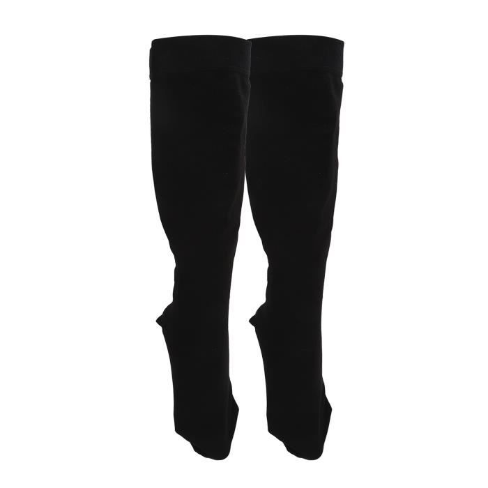 chaussettes de compression en nylon - yes - pour hommes et femmes - varices - jambes - genou