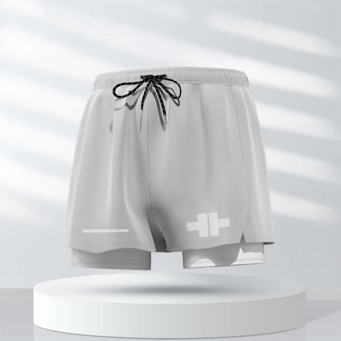 BRISIRA Short de bain à séchage rapide avec doublure de copression