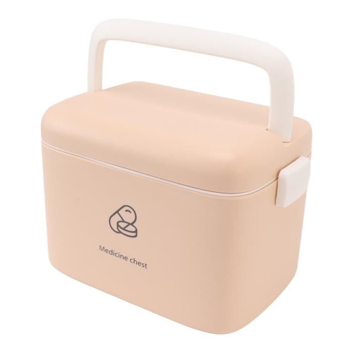Boîte Organisateur Maison Boîte De Rangement Sécurisée Pour Médicaments - 21x14.5x13 Cm, Grande Capacité, Couvercle Verrouillable Boîte Organisateur Maison Boîte De Rangement Sécurisée Pour Médicaments - 21x14.5x13 Cm, Grande Capacité, Couvercle Verrouillable
