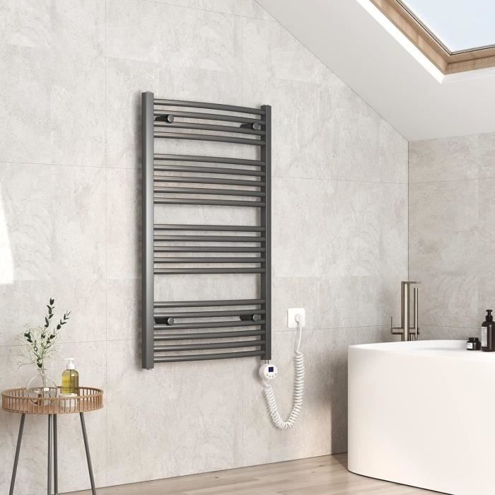 Radiateur sèche-serviettes Mario Modèle Luxor-I électrique TR Porte-serviettes électrique basse