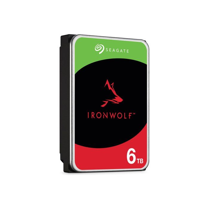 Seagate IRONWOLF 6TB NAS 3.5IN 6GB-S SATA 256MB