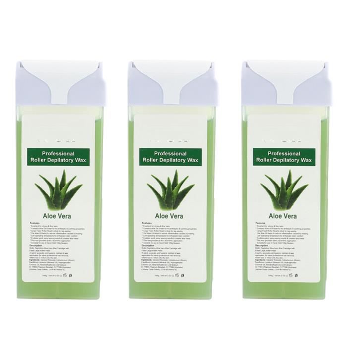 3 PCS Lot ÉPilation Cire Bikini Indolore Cartouche D'éPilation