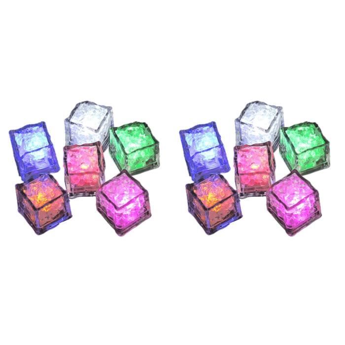 Lot De 12 Bagues Lumineuses LED Rotatives - Jouets Doigt Phosphorescents - Cadeaux Anniversaire, Noël, Fêtes - Enfants Adultes