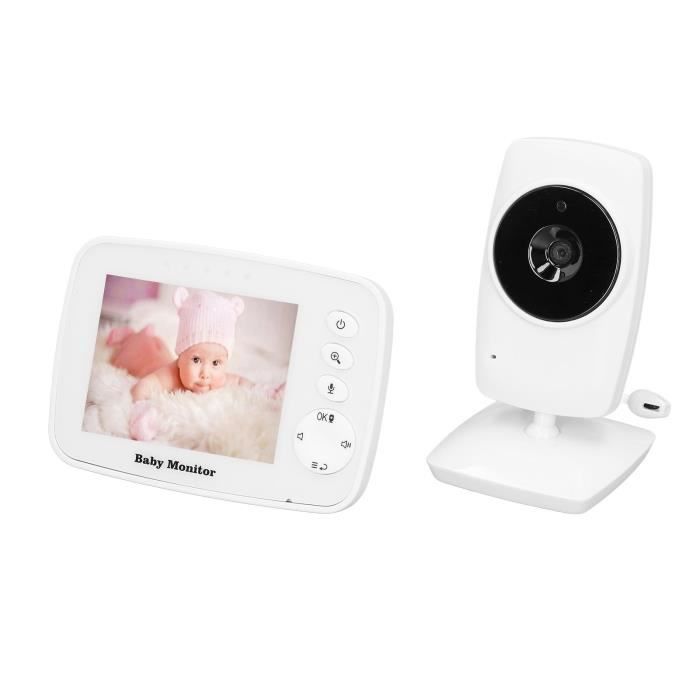 Moniteur Vidéo Avec Caméra Hd 1080p, 7 Pouces, Champ D'affichage