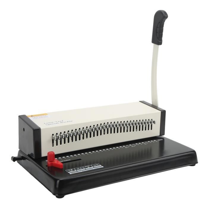 Perforelieuse Pavo Smartmaster2 - Perfore 8 Feuilles, Relie 145 Pages - Starter Kit Inclus