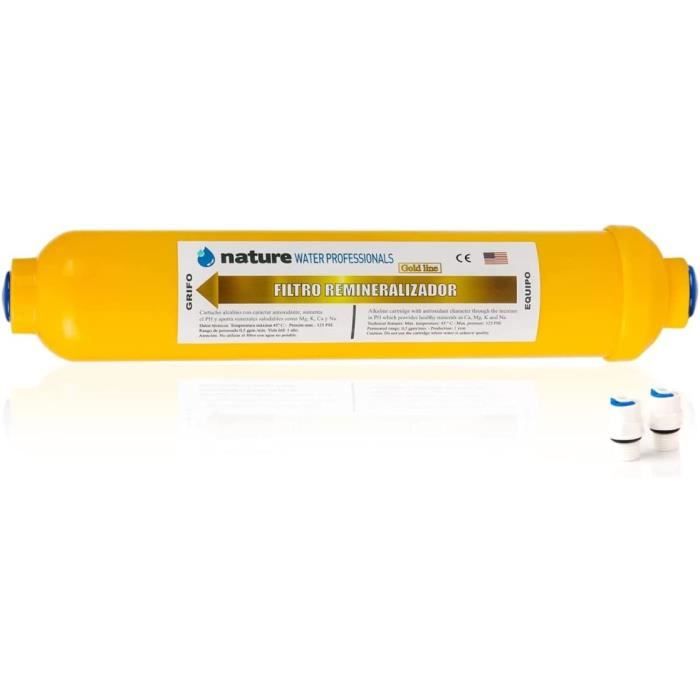 Filtre de reminéralisation Idéal pour remplacer l'osmose inverse