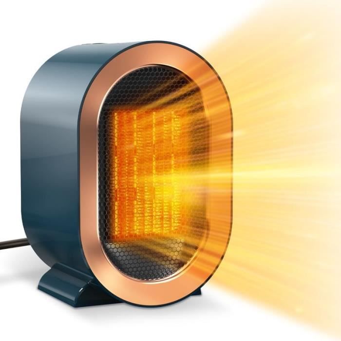 Chauffage D'appoint - ECELEN - Radiateur Soufflant - 1200W - Céramique - Télécommande
