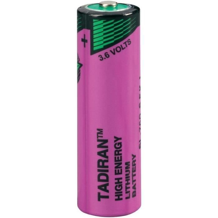 Pila De Litio Tadiran TL-2100 3.6V 2.1Ah Tipo AA - Pilas Y Baterías