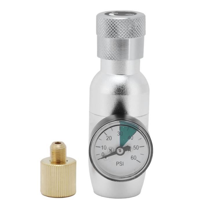 Adaptateur CO2 Pour Fût à Bière (corny Keg) - Connexion 3/8-24UNF à 6ACME-6G - Pour Régulateur Mini CO2 Et Homebrew