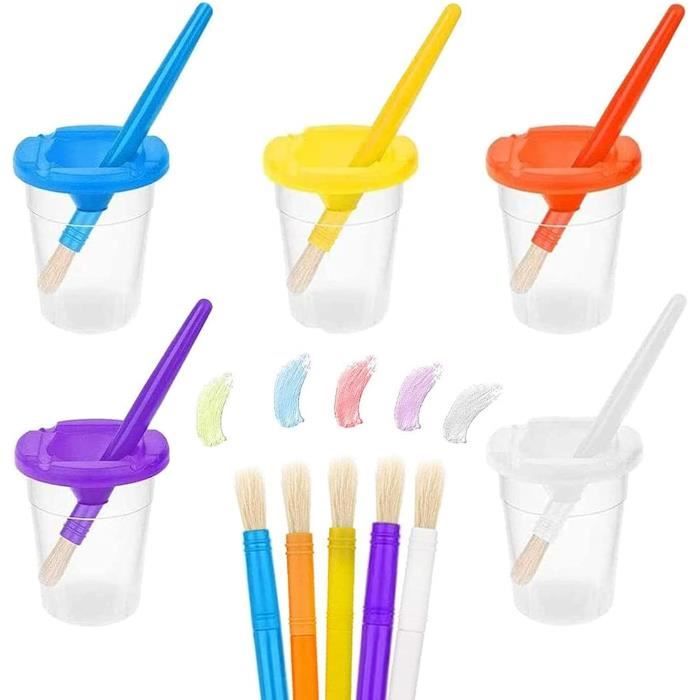 Lot De 50 Pinceaux éponges Lurrose - Pour Peinture Détaillée, Scrapbooking Et DIY - Outils Artistiques Polyvalents