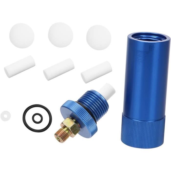 Connecteur Séparateur Pour Lignes Air 4 Voies - 2 Pièces De 82mm, Couleur Bleue, Pour Circuit Pneumatique