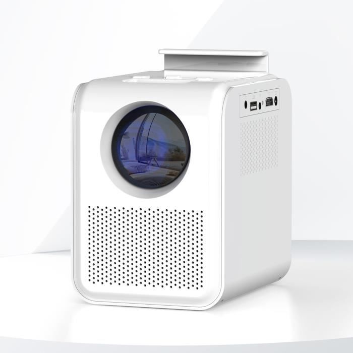 Videoprojecteur Portable WiFi Bluetooth 1080P - 20000 Lumens - Compatible TV/HDMI/Android - Pour Intérieur/extérieur - 9