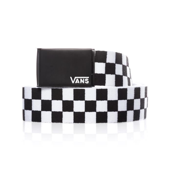 Ceinture en toile Vans Deppster II Noir-Blanc