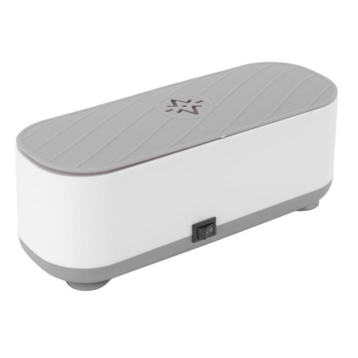 Nettoyeur à Ultrasons Pour Bijoux Et Lunettes - 2 Modes, Rechargeable USB, Capacité 300 Ml - Pour Bagues, Colliers, Prothèses Dentaires