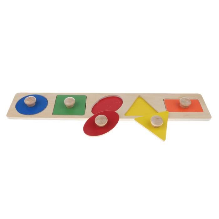 Puzzle en Bois Puzzle de Dessin Animé pour Enfants Montessori Jouet ...