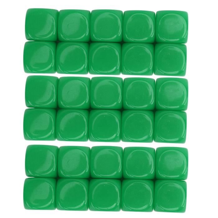 Lot De 10 Dés Vierges En Bois 30 Mm - Cubes à Personnaliser, Pour Jeux, Décoration, Bricolage