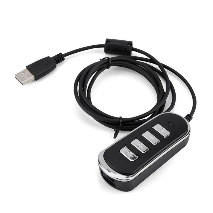 Micro Usb Rj9 Casque d'ordinateur - YOSOO - RHO-Ligne - Botier de Commande USB ...