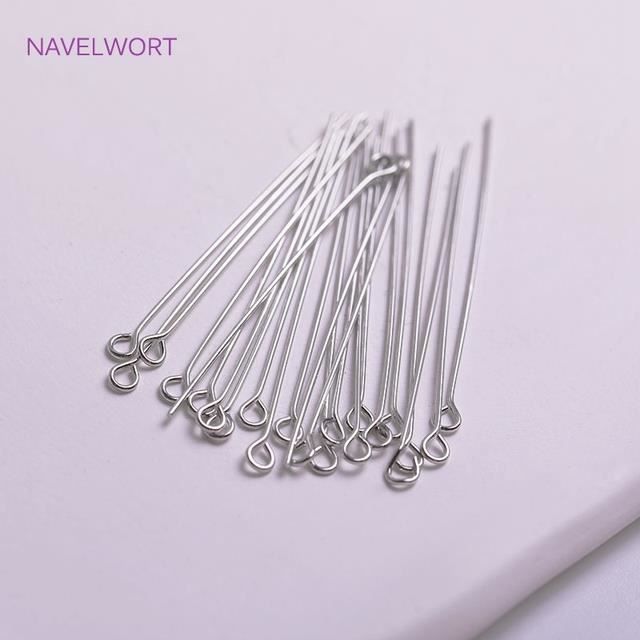 Hemline Nickel/argent à Coudre/épingles - 26 Mm