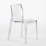 Chaise Empilable Transparente GRAND SOLEIL - Design Femme Fatale - Polycarbonate