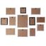 Lot De 12 Cadres Photo 10x15 Cm Noir - Présentation Horizontale Ou Verticale - Pour Mur Ou Bureau - Design Classique Sobre - 3