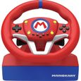 Volant de course Mario Kart Racing Wheel Pro Mini - HORI - Nintendo Switch, PC - Pédales incluses - Rouge-1