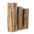 Ganivelle clôture en bois 5m x H - Espacement des piquets 3 à 5 cm - 1m00-1