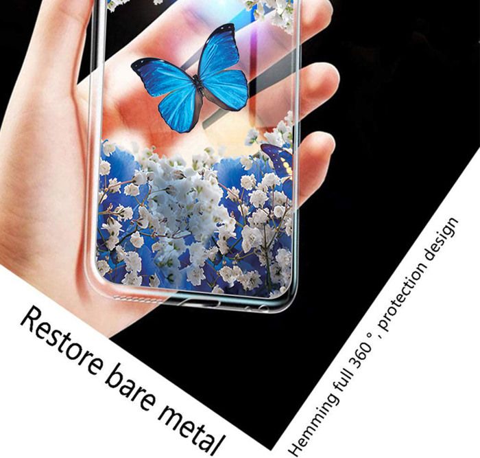 Custodia Per TCL 505 + 3 Pellicole Vetro Temperato - Cover In Silicone