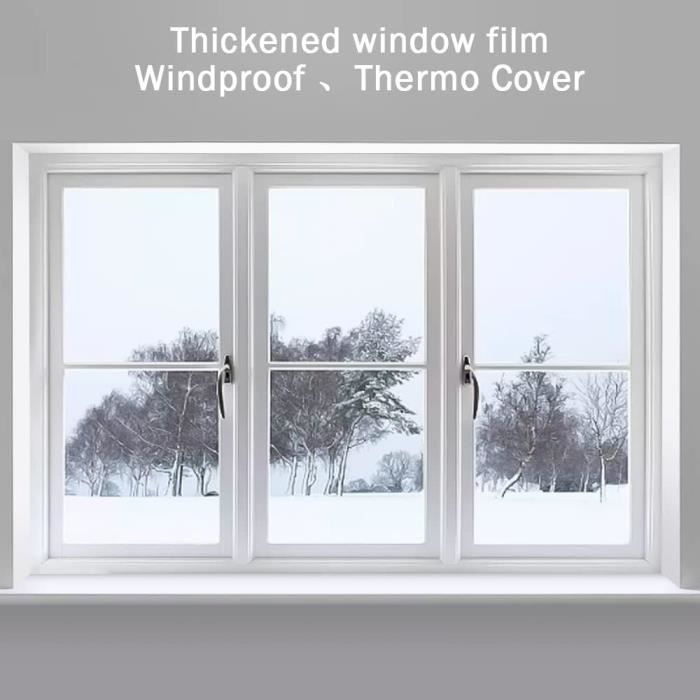 Film Thermique Isolant Pour Vitres De Fenêtre, Film Isolant En Pvc Anti