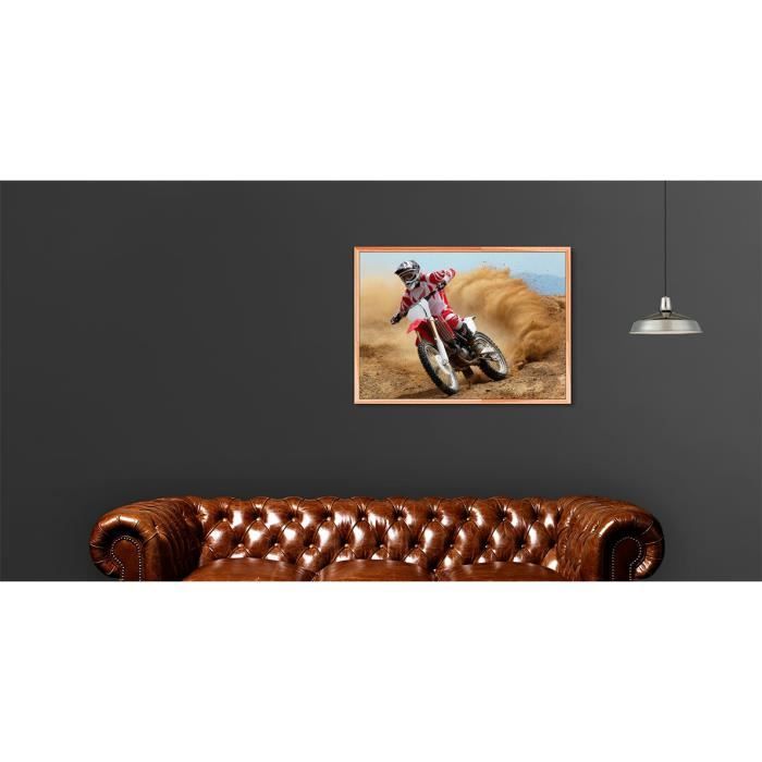 Poster Moto Cross Competition Sport Extrem[253] - Cdiscount Maison