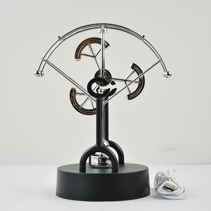 Pendule chaotique de Newton, Machine à mouvement perpétuel, décoration  créative, cadeau d'affaires, modèle Anti-gravité for la maison (Color :  Rechargeable, Size : 1 UK) : : Cuisine et Maison