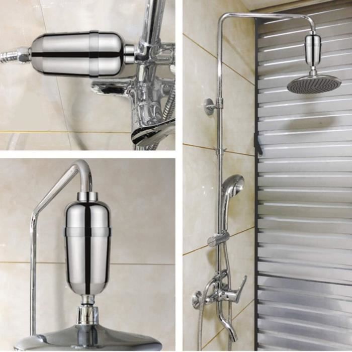 Filtre De Douche À 15 Étapes, Filtre À Eau De Douche Puissant Avec — free download