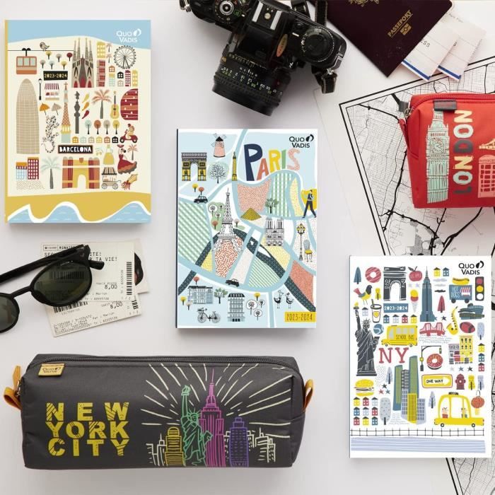 Collection : Shaman - Trousse Scolaire - 2 Compartiments Pour Ranger