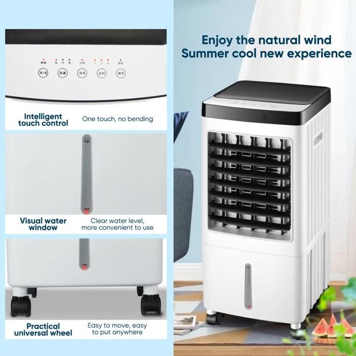 RisingFF Climatiseur Portable Refroidisseur D air Silencieux 3 En 1 risingff-climatiseur-portable-refroidisseur-d-air-silencieux-3-en-1