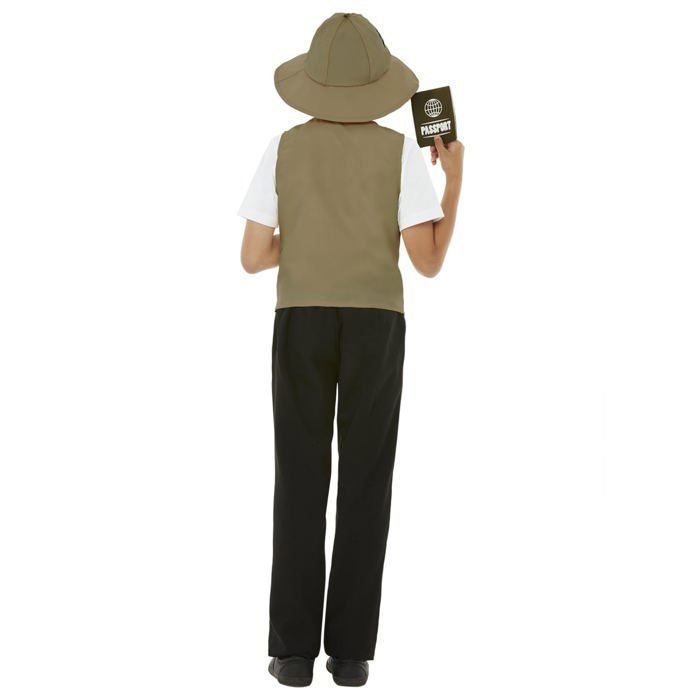 Kit Explorateur Enfant – Gilet Cargo Et Chapeau – Aventure Outdoor Pour 3-8 Ans