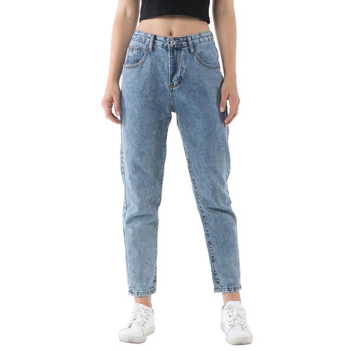 Jean slim boyfriend femme store