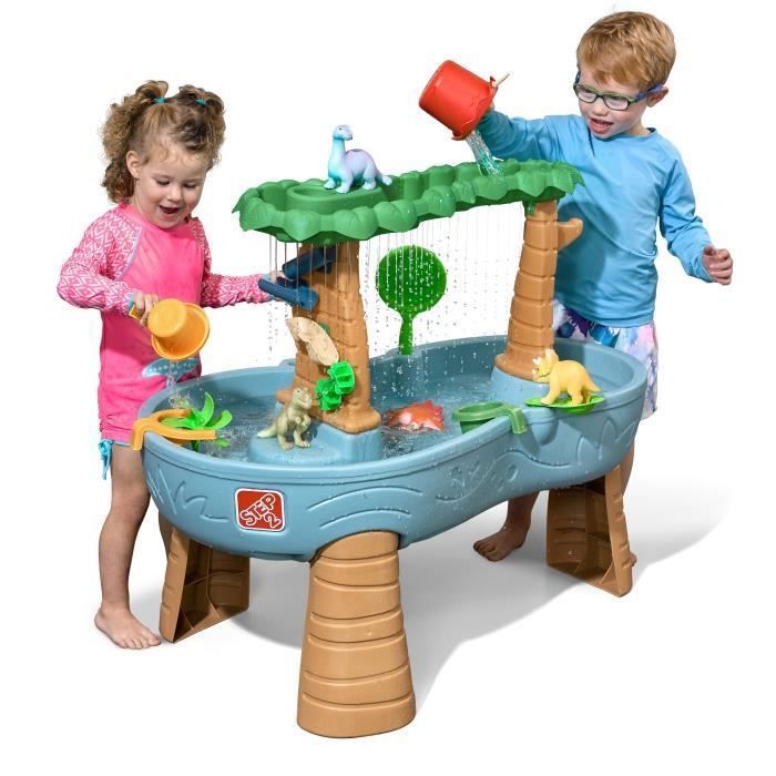 Table à eau Step2 Dino Showers - avec kit d'accessoires de 13 pièces Table à eau Step2 Dino Showers - avec kit d'accessoires de 13 pièces