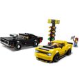 LEGO® Speed Champions 75893 - Dodge Challenger Srt demon 2018 et Dodge Charger R/T 1970  - Jeu de construction-3
