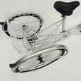 24" tricycle tricycle adultes Cruiser tricycle avec panier tricycle activités de shopping en plein air-3