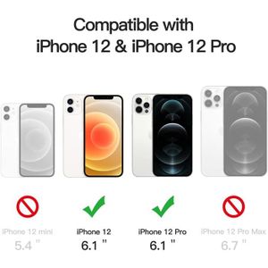 Étui en silicone avec MagSafe pour iPhone 12