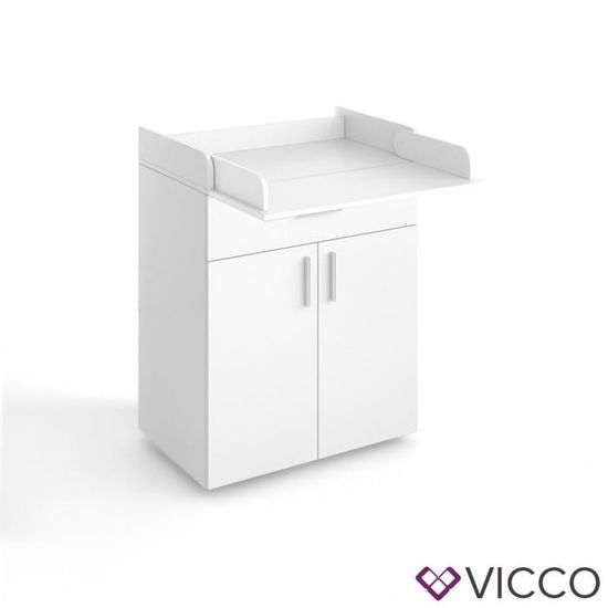 Vicco Table A Langer Lena Table A Langer Baby Kids Table A Langer Meubles Bebe Table A Langer Avec Fonction Pliante Blanc Cdiscount Puericulture Eveil Bebe