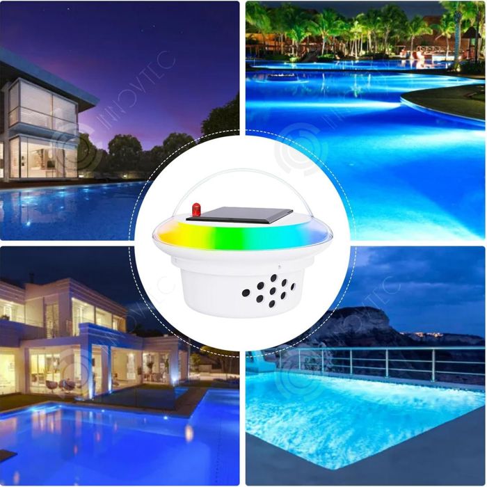 INN Lumière piscine 1 PCS 76x100mm 10w lampe solaire LED avec — free download
